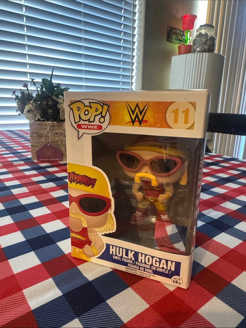 Funko POP! WWE Hulk Hogan Vinyl Figure - Yellow, Red, Black